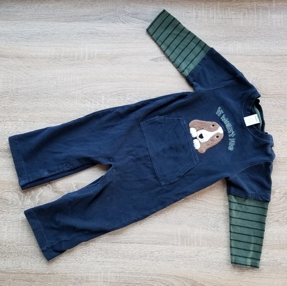 2008 Vguc Gymboree basset hound romper 2T - Picture 2 of 10